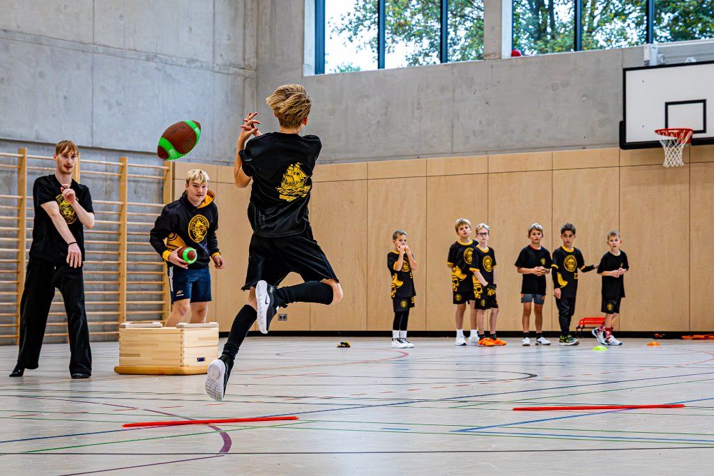 Ballfang im Sprung