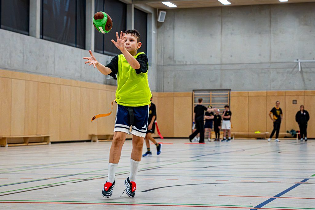 Absprung für den Ball